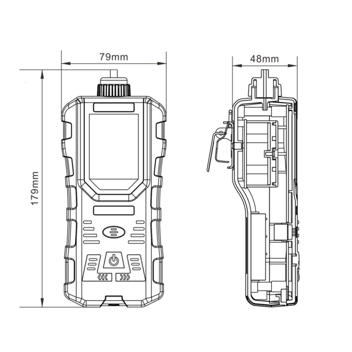 S316便攜式氣體檢測(cè)報(bào)警器