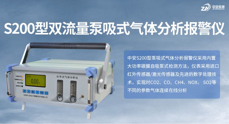 中安探測S200氣體分析儀：以扎實(shí)的技術(shù)積累，筑牢氣體檢測防線