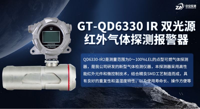 中安探測(cè)GT-QD6330：扎實(shí)技術(shù)根基，鑄就氣體探測(cè)行業(yè)實(shí)力