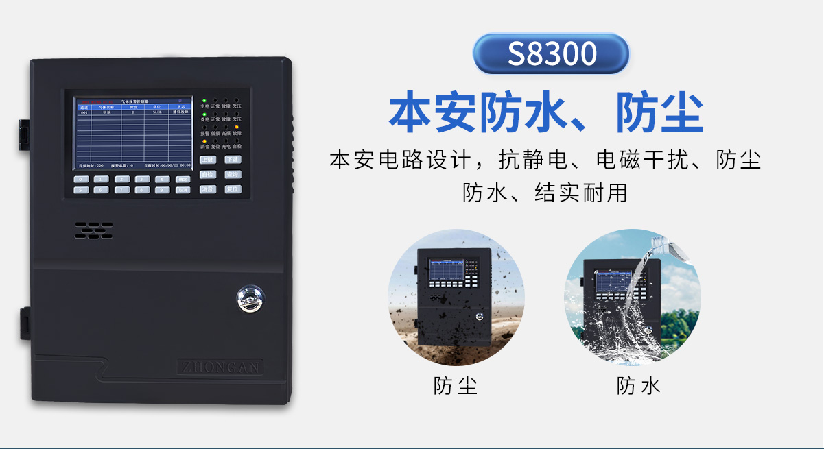 GDS8300分線氣體報警控制器_03
